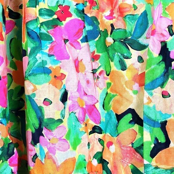 NWT Sanctuary bright and juicy flare Babydoll Dress. Size L - Picture 4 of 9